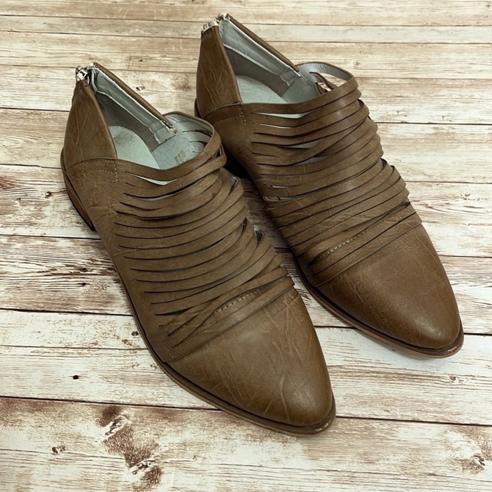 A Rider Girl Vegan Leather Flats
